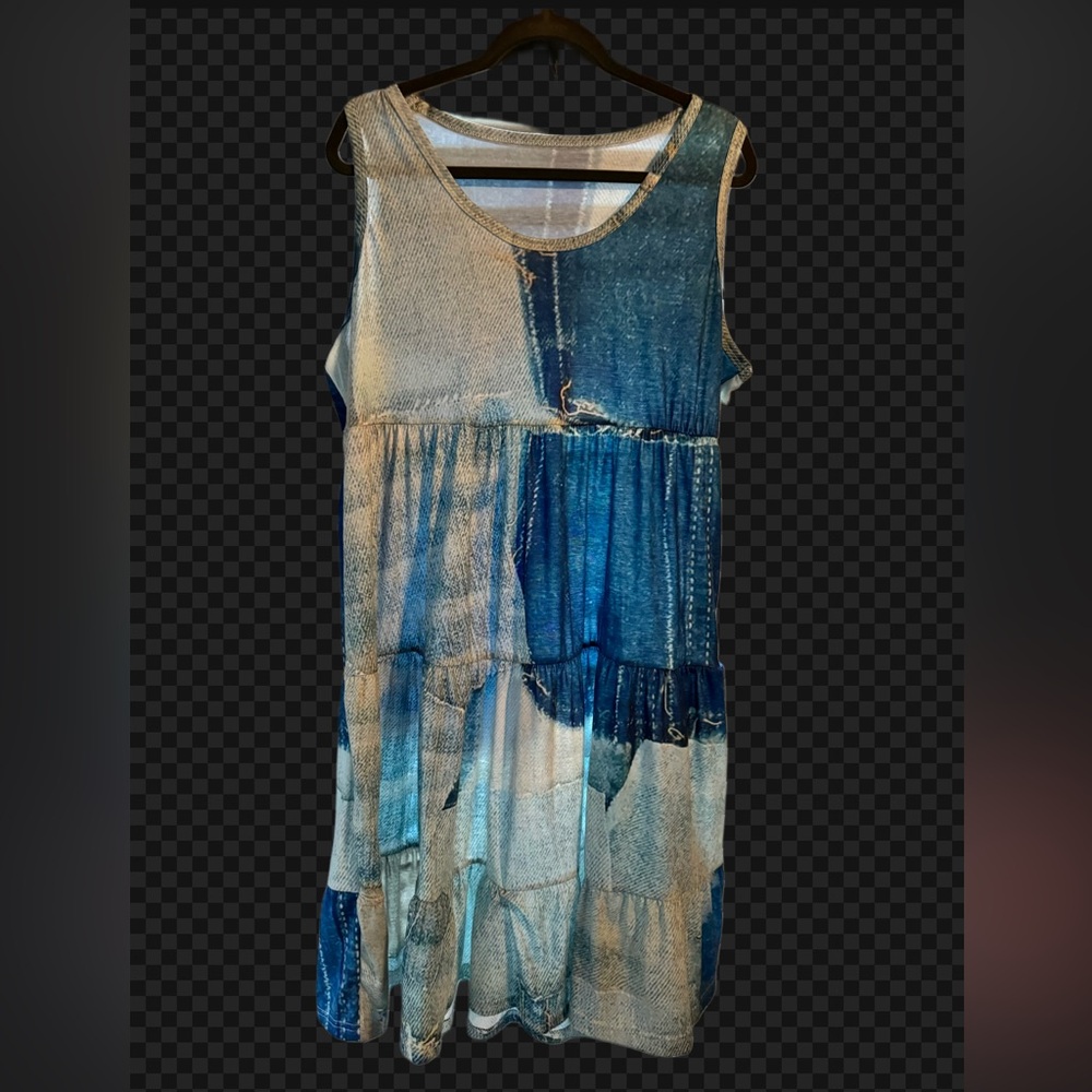 Women’s Dress Denim Look 2XL